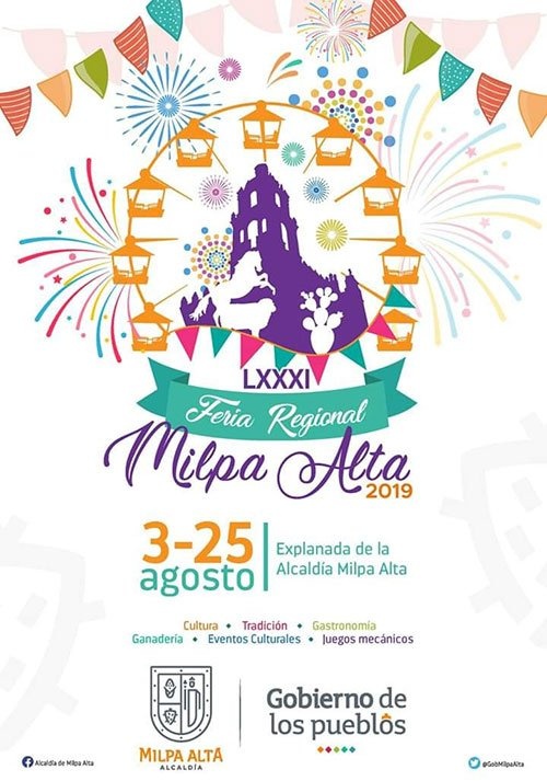 Es inaugurada la Feria Regional de Milpa Alta 2019