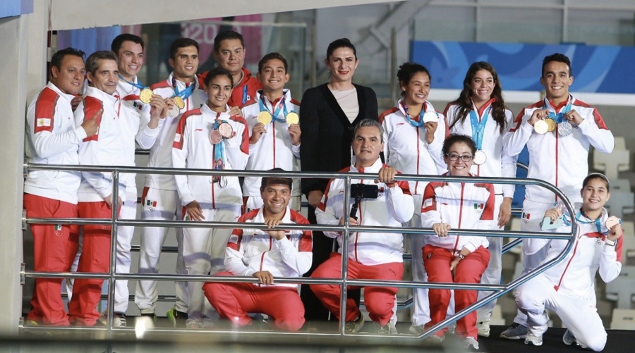 Entregará el Gobierno 240 mil pesos a deportistas que participan en Lima 2019