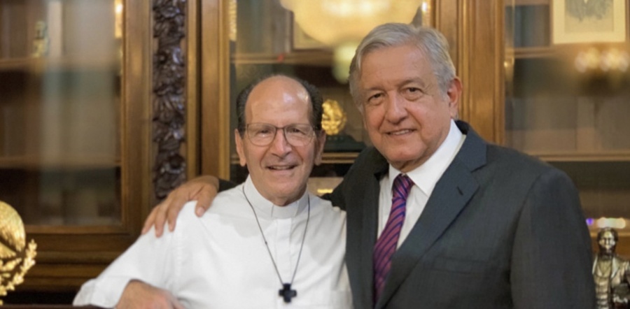 Se reúne López Obrador con el padre Solalinde