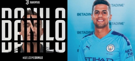 Cancelo se va al City y Danilo ficha por la Juventus