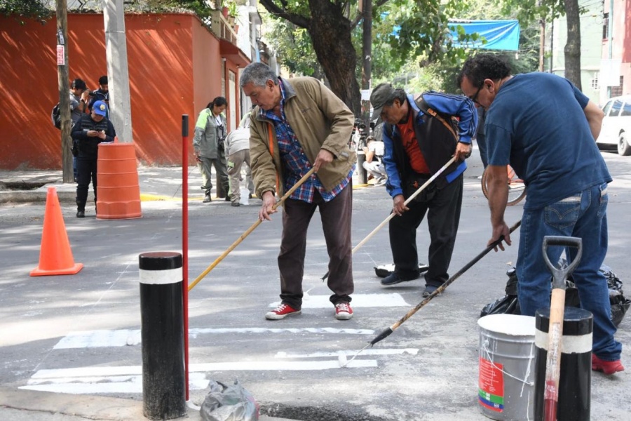 Realizan trabajo comunitario sancionados en juzgados cívicos