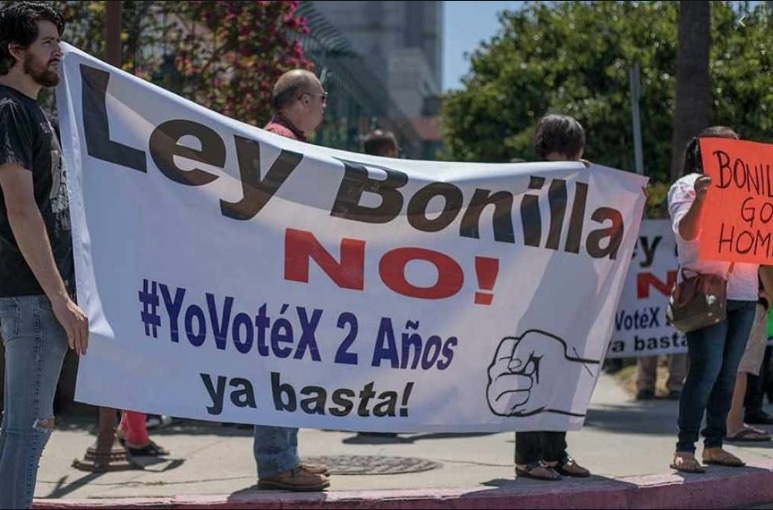 Ofrecen en BC publicar bajo protesta la Ley Bonilla