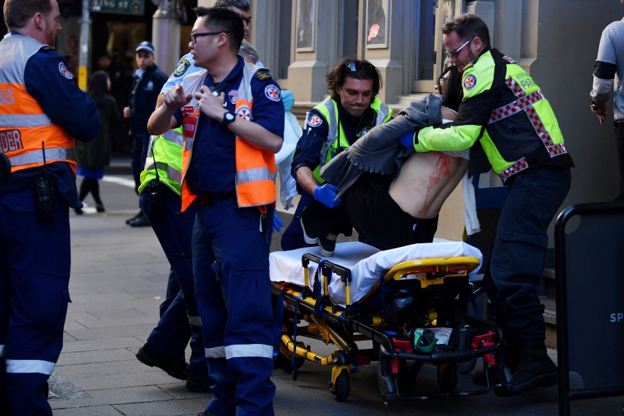 Detienen en Sydney a un hombre por ataque con cuchillo
