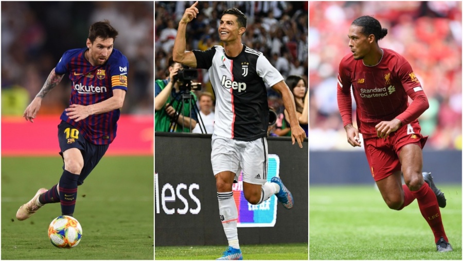 Messi, Van Dijk y Ronaldo, candidatos al Jugador del Año de la UEFA