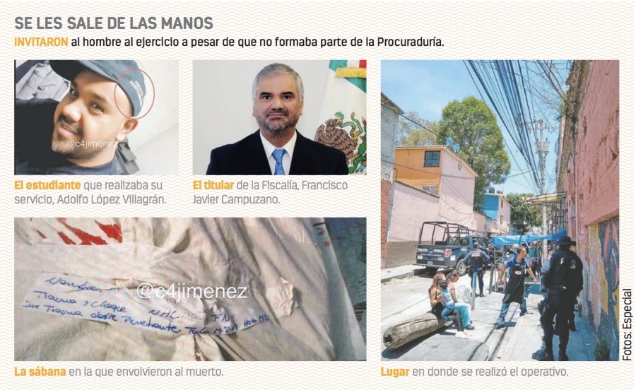 Lleva la PGJ a un civil a operativo y se los matan
