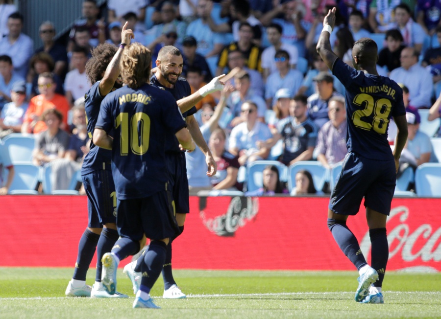 Real Madrid se lleva los tres puntos en su visita al Celta de Vigo