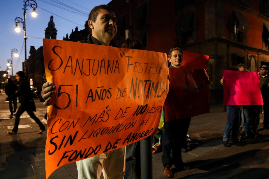 Asegura López Obrador que hoy quedará resuelto el conflicto en Notimex