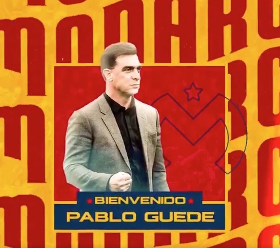 Oficial: Pablo Guede, nuevo DT de Monarcas