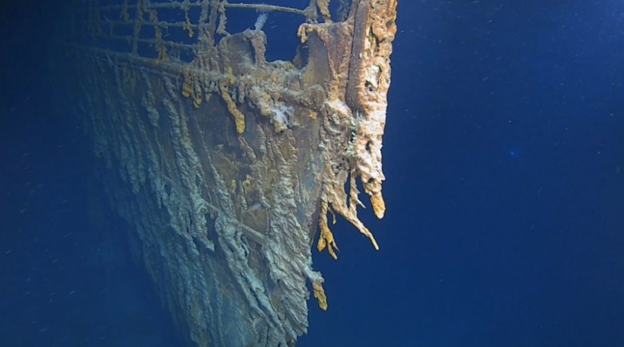 Revelan nuevas imágenes del Titanic