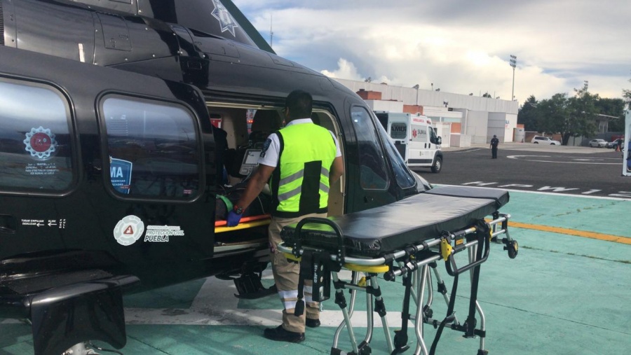 Al servicio de los poblanos los helicópteros propiedad del gobierno estatal