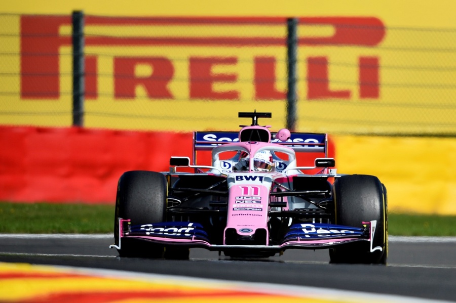 “Checo” Pérez inicia de actividades del GP Bélgica en noveno puesto