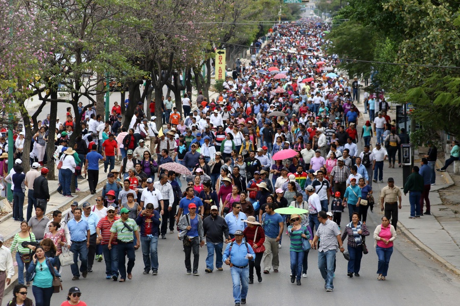 Estas son las marchas previstas por el Primer Informe de Gobierno