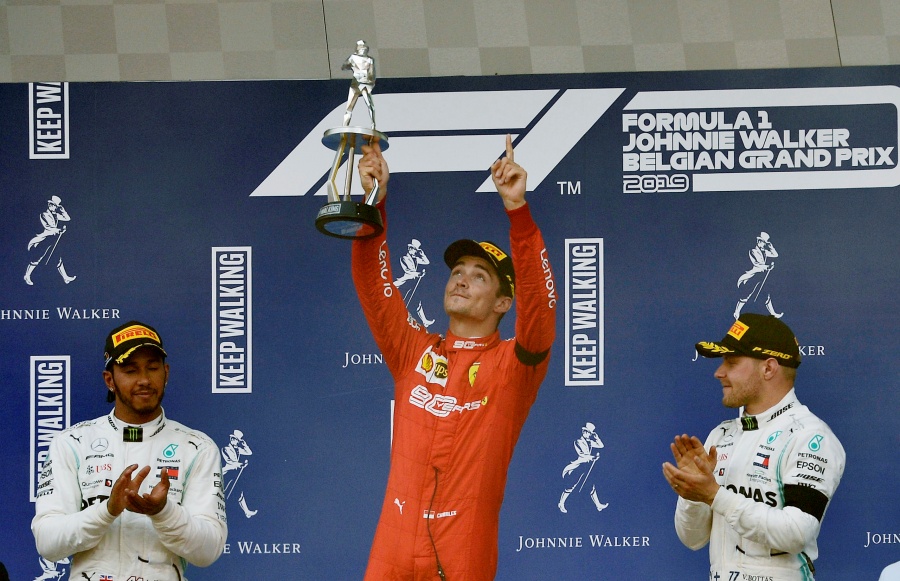 Charles Leclerc obtiene su primer triunfo en Fórmula 1