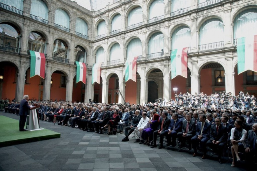 Agradece López Obrador colaboración de Slim y líderes de empresarios