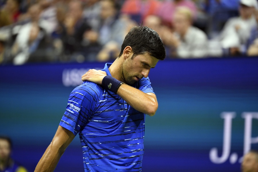 Djokovic se retira del US Open de Tenis por lesión