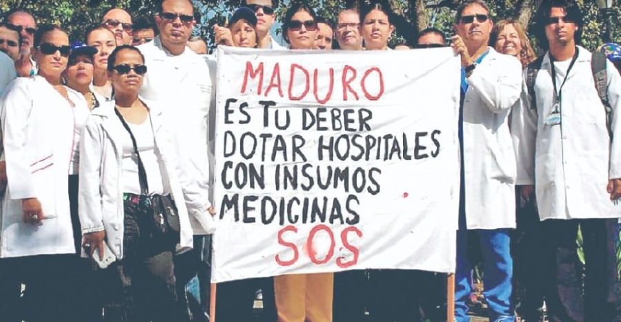 Más del 80% de médicos nuevos huyen de Maduro