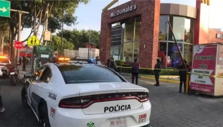 Un muerto y un herido por balacera en McDonalds de Marina Nacional