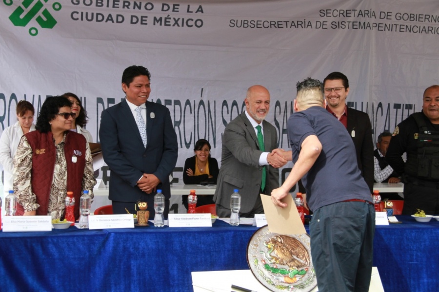 30 por ciento de internos en el Sistema Penitenciario capitalino cursa estudios formales