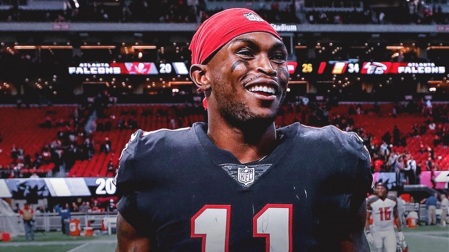 Atlanta Falcons convertirá a Julio Jones en el WR mejor pagado de la NFL