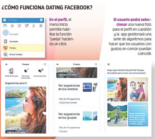 FB lanza su propio Tinder y permite hallar el match entre los amigos...