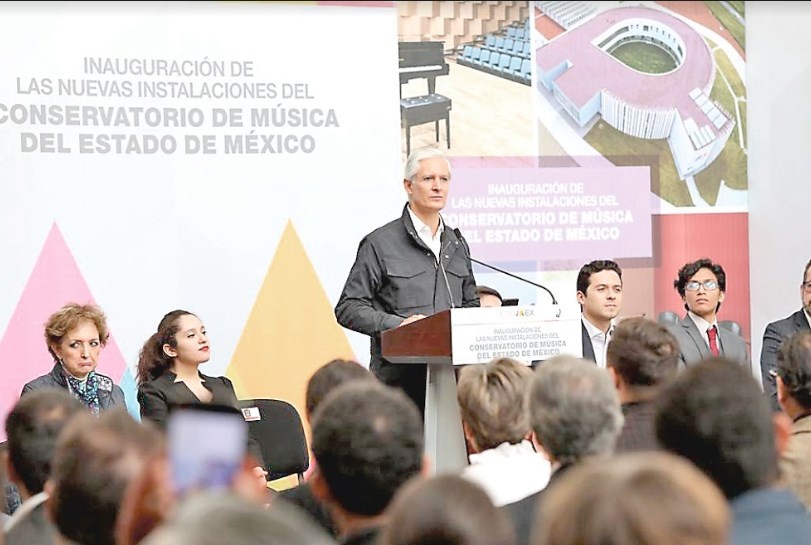 Del Mazo inaugura el nuevo Conservatorio