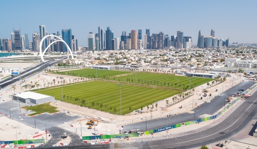 Los sitios de entrenamiento para el mundial, quedarán como legado de #Qatar2022