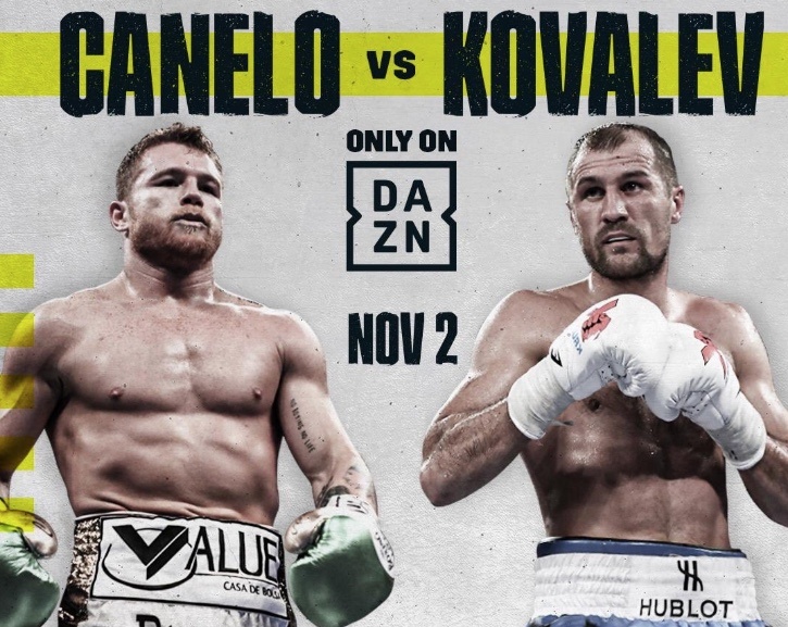 “Canelo” regresa al ring contra Sergey Kovalev