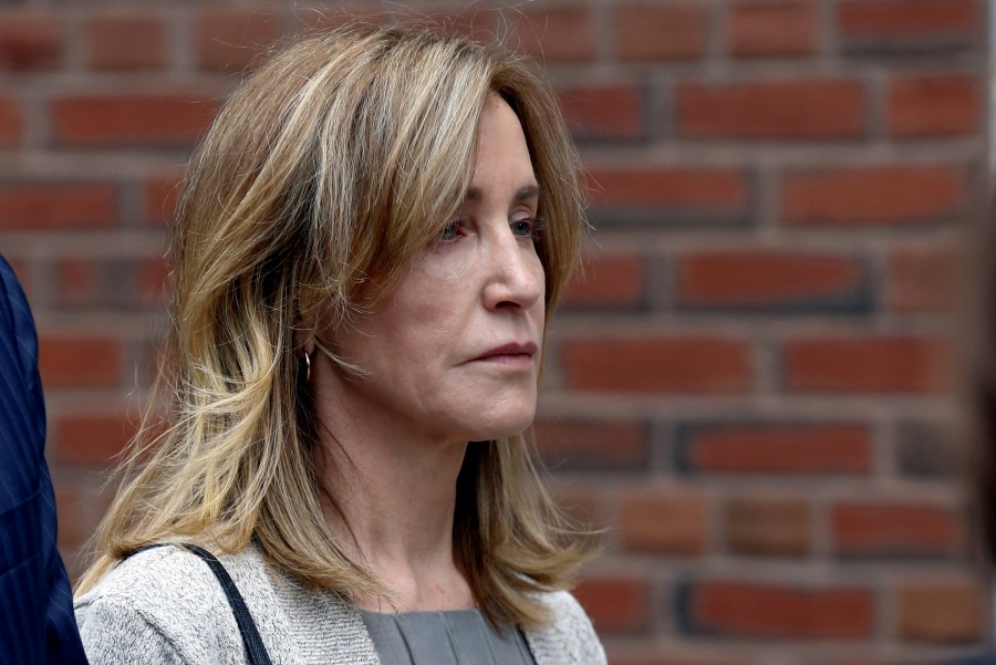 Felicity Huffman será sentenciada por el delito de conspiración