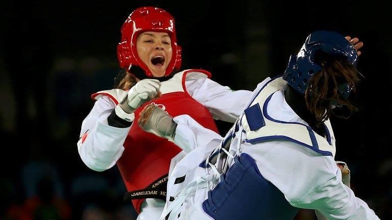 María Espinoza se cuelga bronce en Taekwondo en Japón
