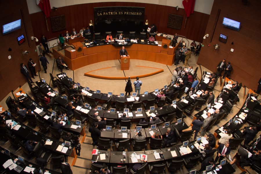 Anuncian a secretarios que comparecerán en el Senado