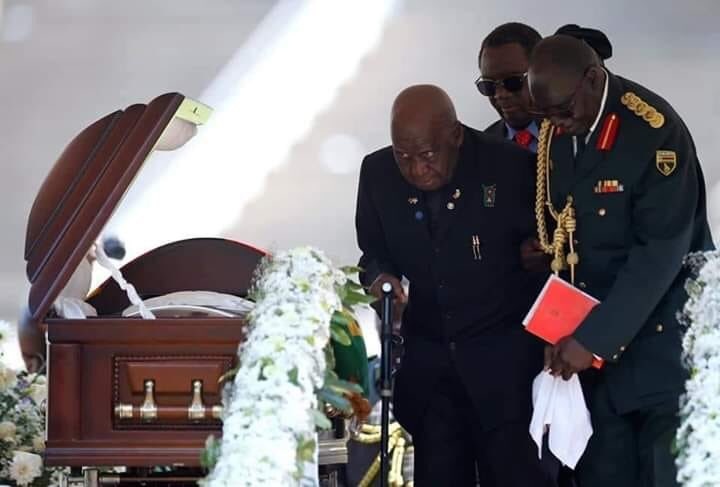 Zimbabue se despide de el expresidente Robert Mugabe