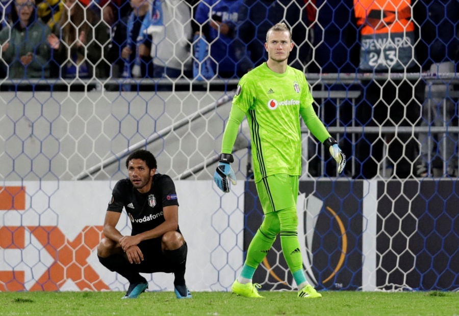 Loris Karius se vuelve a equivocar pero con el Besiktas en la Europa League