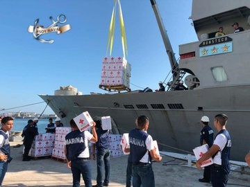 México envía 70 toneladas de ayuda humanitaria a Las Bahamas