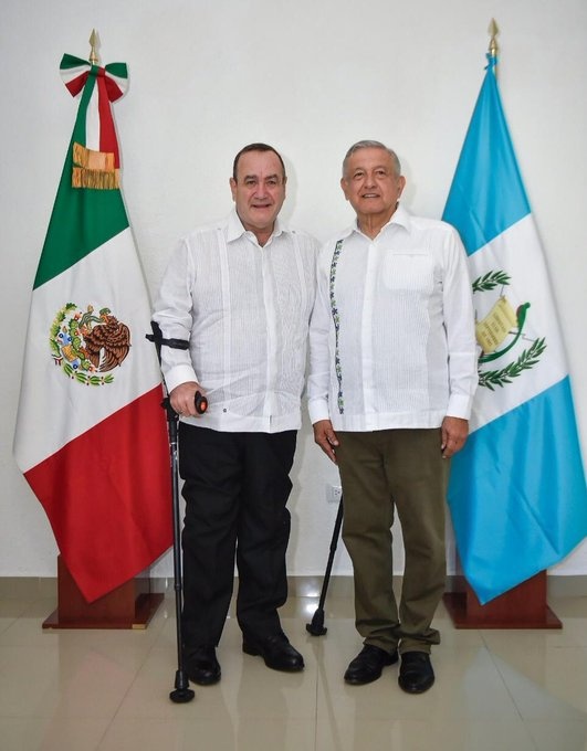 Sostienen encuentro el presidente de México y el mandatario electo de Guatemala