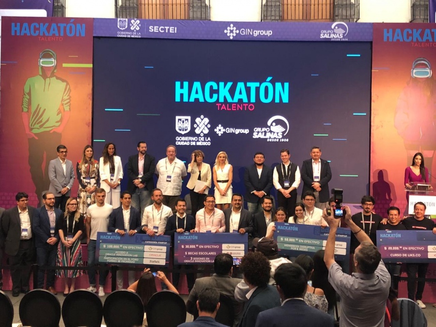 Gana proyecto de movilidad “Yoyo” el Hackatón Talento MX 2019