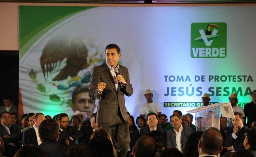 Jesús Sesma, nuevo líder del PVEM en la CDMX