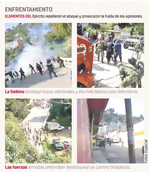 Civiles emboscan a Ejército; asesinan a 3