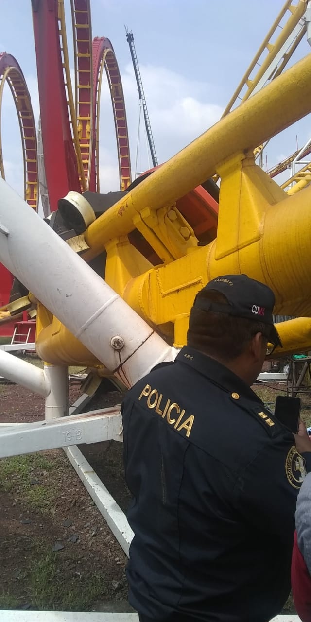 Accidente en la Feria de Chapultepec deja dos muertos
