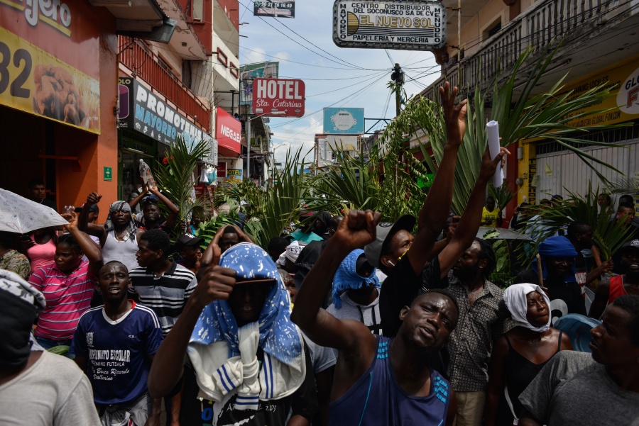 Refrenda INM apoyo a migrantes africanos en Chiapas