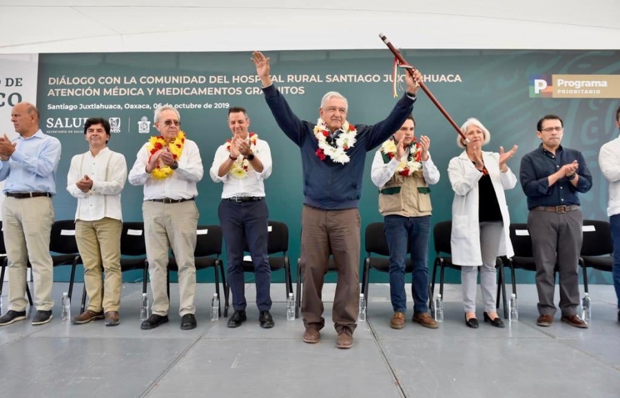 Zoé Robledo afirma que la transformación en materia de salud va para adelante