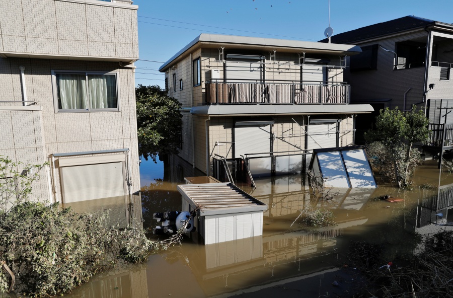 Reportan 24 muertos por tifón Hagibis que golpeó Japón