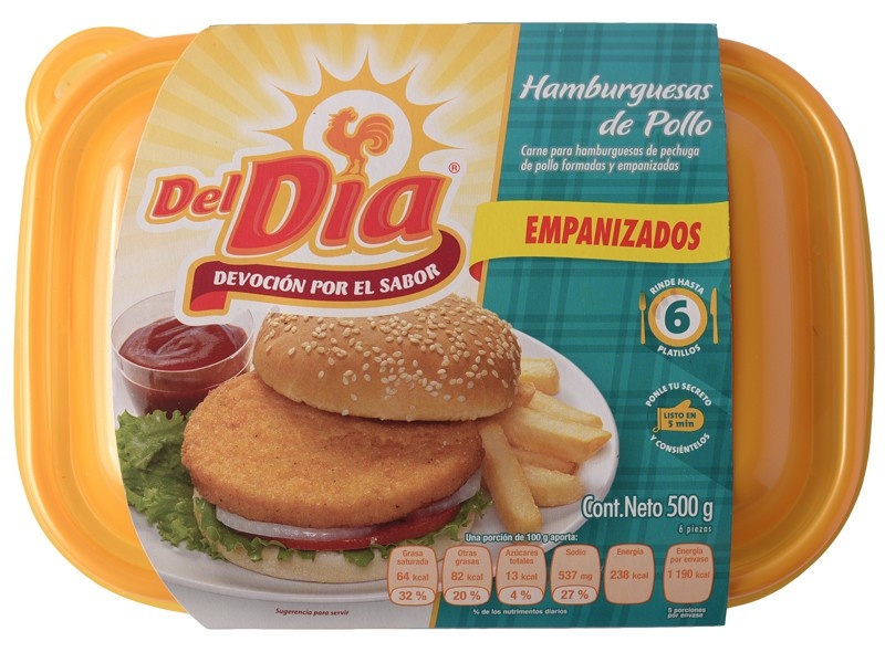 Profeco retira marca de carne para hamburguesa por etiquetado engañoso