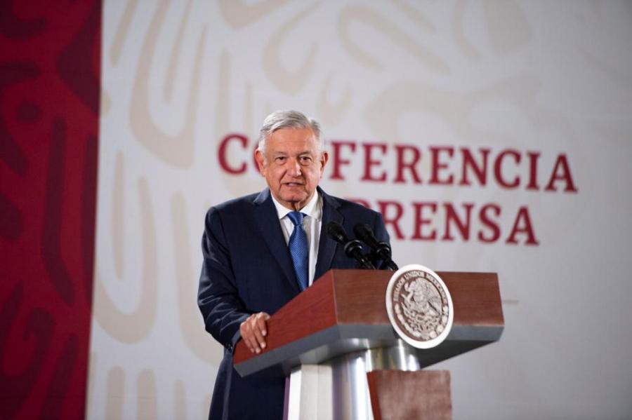 Asegura AMLO que la política de seguridad la define su Gobierno