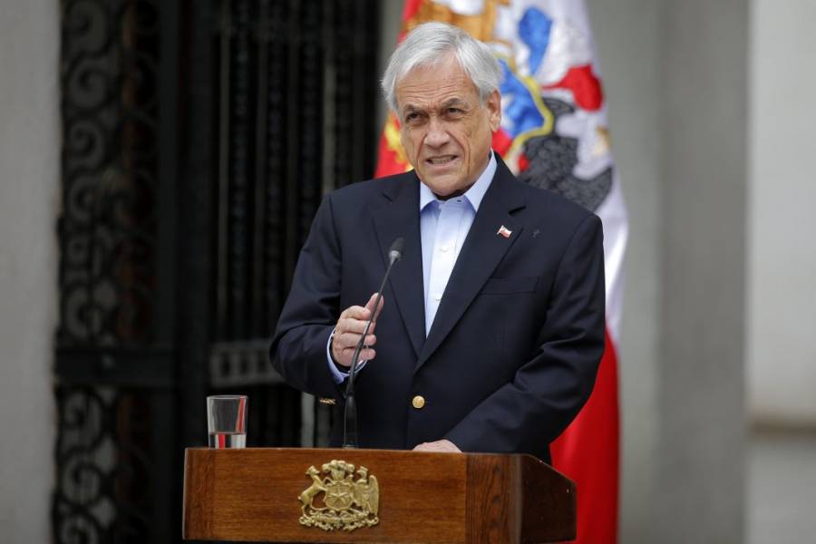 Sebastián Piñera anuncia que levantara estado de emergencia en Chile