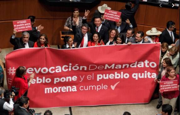 En 15 minutos aprueban la Revocación De Mandato