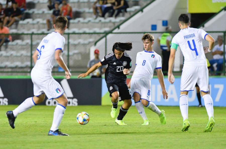 México cae ante Italia y peligra su pase a octavos de final en Mundial Sub 17