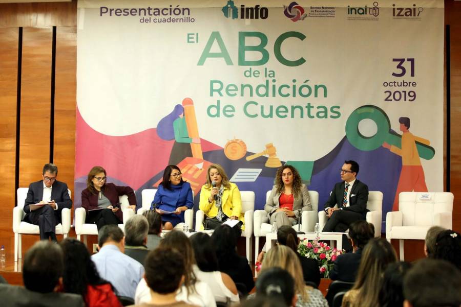 Presentan cuadernillo “El ABC de la Rendición de Cuentas”