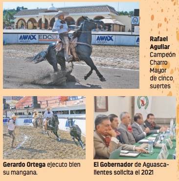 Indiscutible éxito de los Charros Mayores