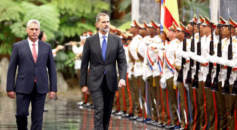 Díaz-Canel y Felipe VI se reúnen en Cuba