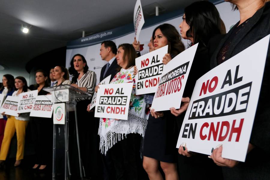 Rechazan la tercera votación para la CNDH